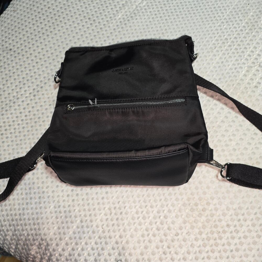 CYNTHIA ROWLEY NYLON CONVERTIBLE BACKPACK CROSSBODY BAG